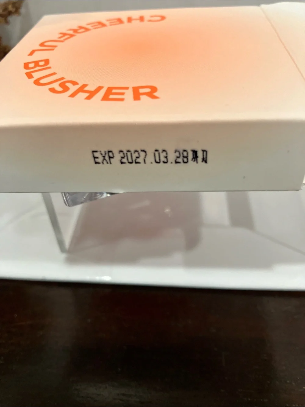 Cheerful Blusher in Carrotful- peach/Coral Cheek Blush